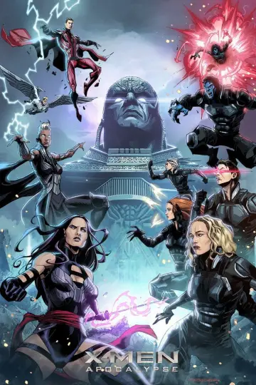Poster to the movie "X-Men: Apocalypse" #1206550