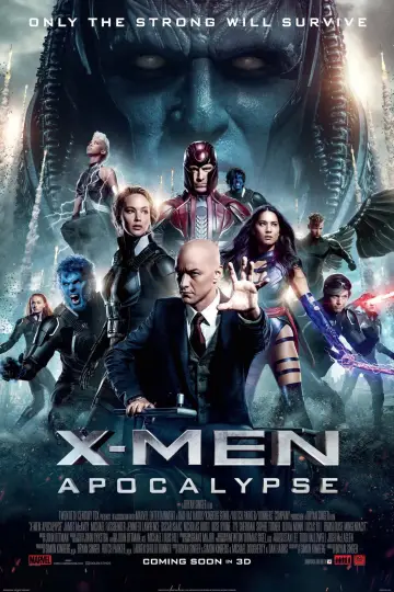 Poster to the movie "X-Men: Apocalypse" #1824911