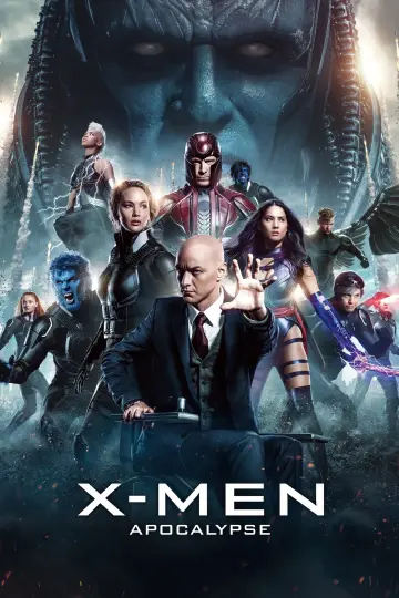 Poster to the movie "X-Men: Apocalypse" #721756