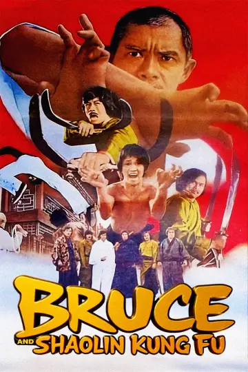 Bruce and Shaolin Kung Fu Poster
