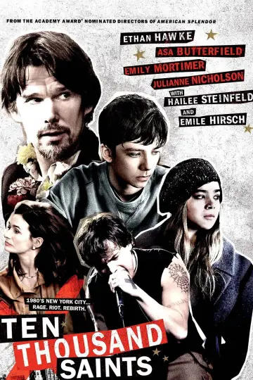 Poster to the movie "10,000 Saints" #1054106
