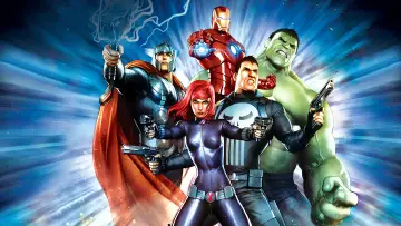 Backdrop to the movie "Avengers Confidential: Black Widow & Punisher" #860943