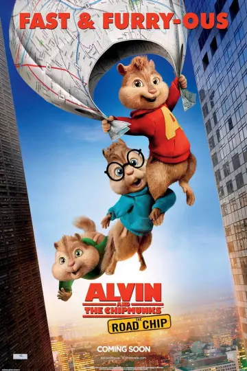 Poster to the movie "Alvin and the Chipmunks: The Road Chip" #651919