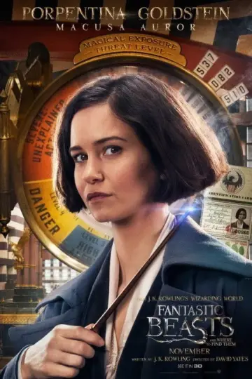 Poster to the movie "Fantastic Beasts and Where to Find Them" #590613