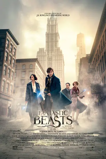Poster to the movie "Fantastic Beasts and Where to Find Them" #590626
