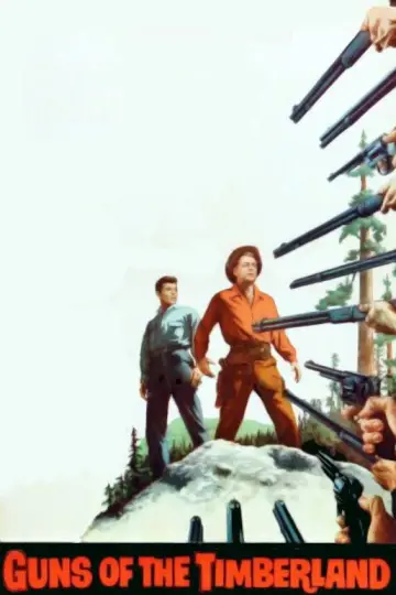 Poster to the movie "Guns of the Timberland" #1872742