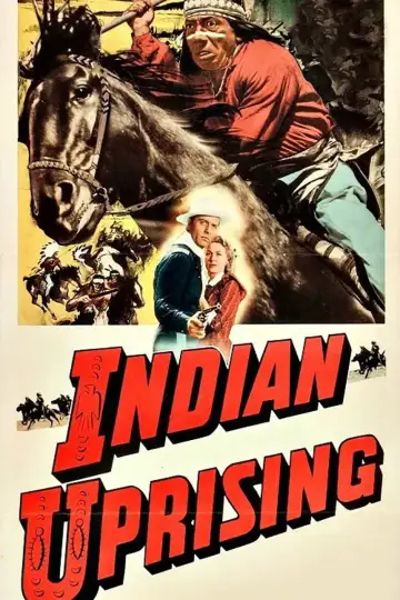Poster to the movie "Indian Uprising" #1137001
