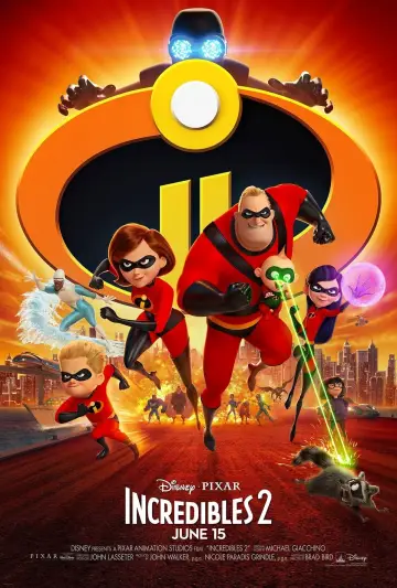 Poster to the movie "Incredibles 2" #29385