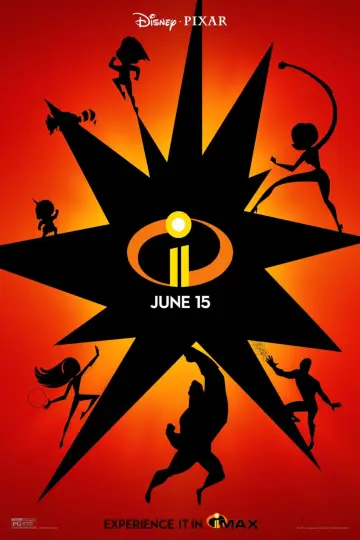 Poster to the movie "Incredibles 2" #624761