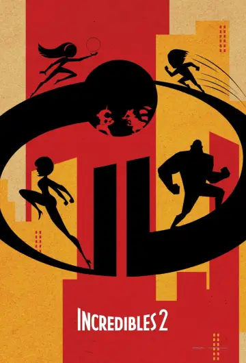 Poster to the movie "Incredibles 2" #835922