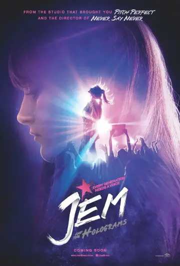 Poster to the movie "Jem and the Holograms" #1061446
