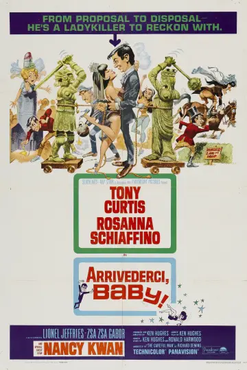 Poster to the movie "Arrivederci, Baby!" #1132470