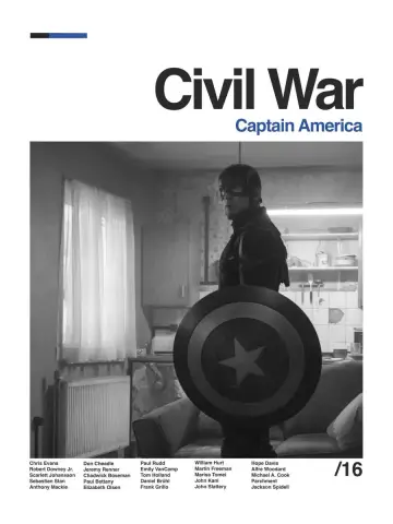 Poster to the movie "Captain America: Civil War" #1206262