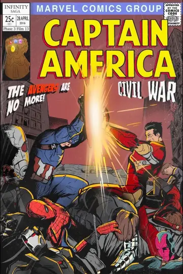 Poster to the movie "Captain America: Civil War" #370044