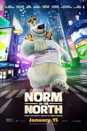 Poster to the movie "Norm of the North" #1009308