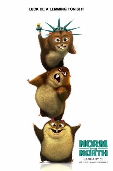 Poster to the movie "Norm of the North" #1009315
