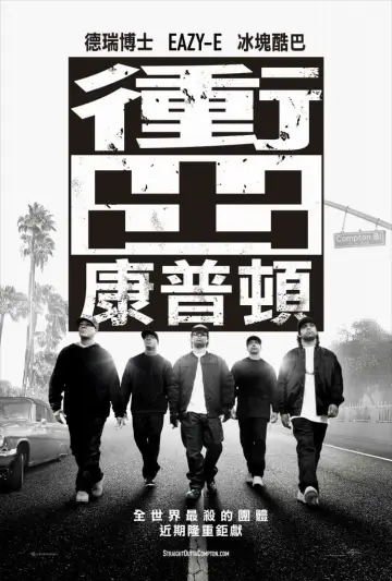 Poster to the movie "Straight Outta Compton" #53826