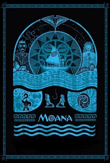 Poster to the movie "Moana" #1156317