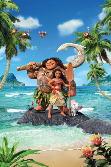 Poster to the movie "Moana" #629522