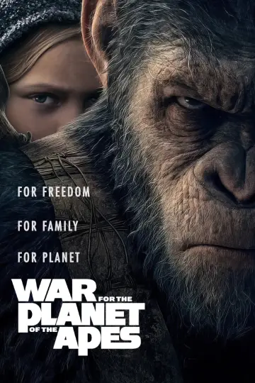 Poster to the movie "War for the Planet of the Apes" #586029