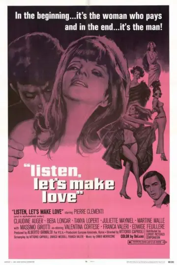 Poster to the movie "Listen, Let