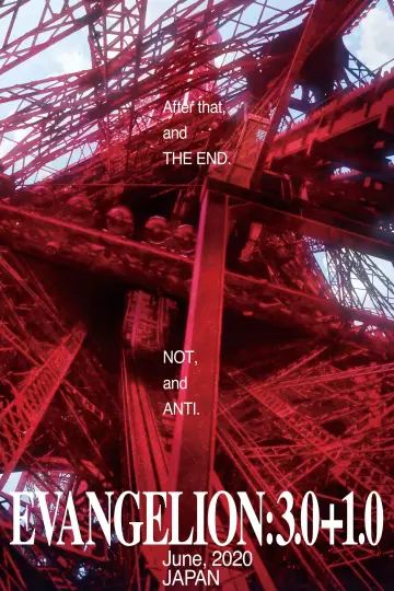 Poster to the movie "Evangelion: 3.0+1.0 Thrice Upon a Time" #57931