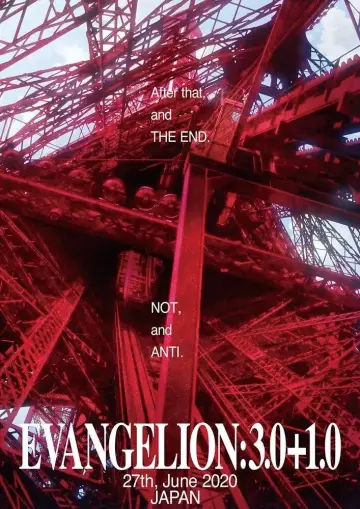 Poster to the movie "Evangelion: 3.0+1.0 Thrice Upon a Time" #57956