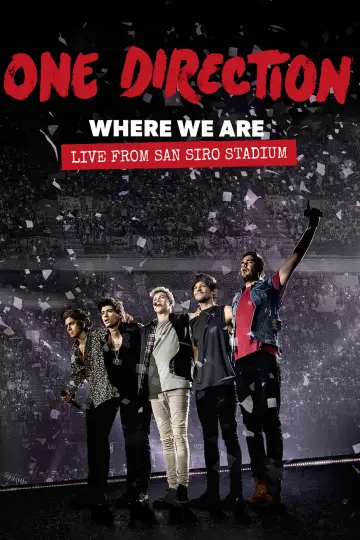 Poster to the movie "One Direction: Where We Are – The Concert Film" #1067939