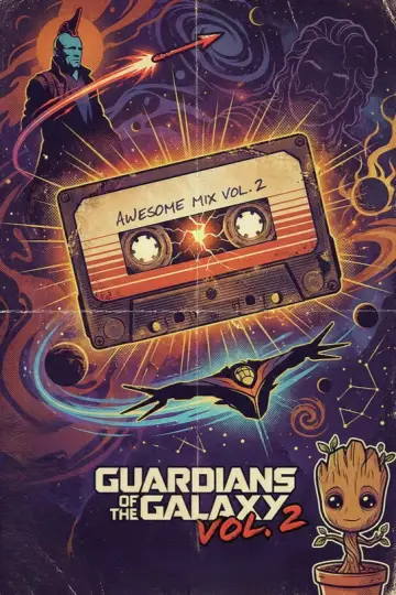 Poster to the movie "Guardians of the Galaxy Vol. 2" #1156091