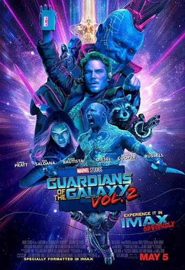 Poster to the movie "Guardians of the Galaxy Vol. 2" #204686