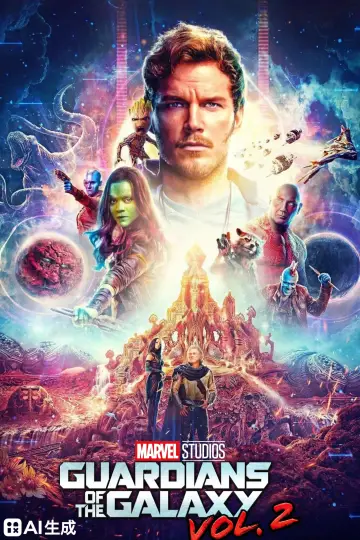 Poster to the movie "Guardians of the Galaxy Vol. 2" #833617