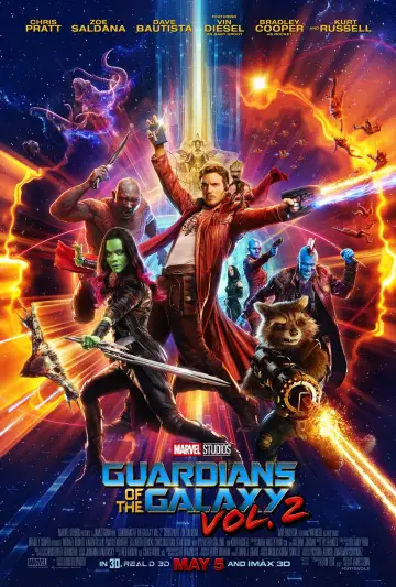 Poster to the movie "Guardians of the Galaxy Vol. 2" #833619