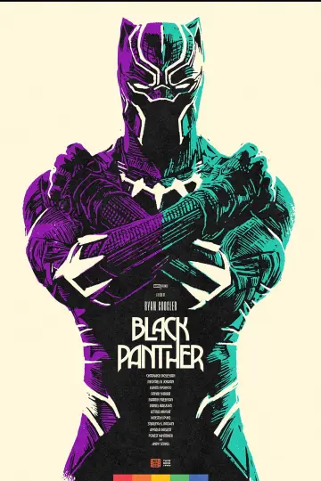 Poster to the movie "Black Panther" #1626432