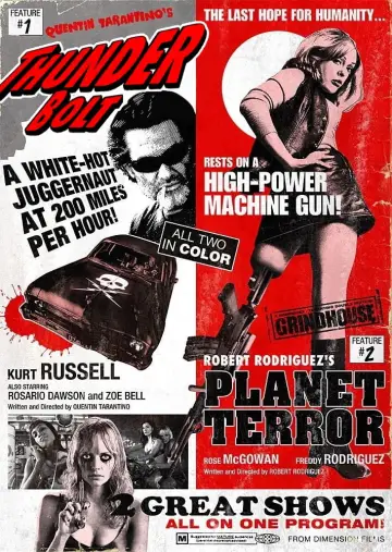 Poster to the movie "Grindhouse" #937307