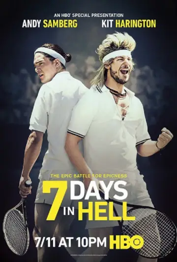 Poster to the movie "7 Days in Hell" #1061410