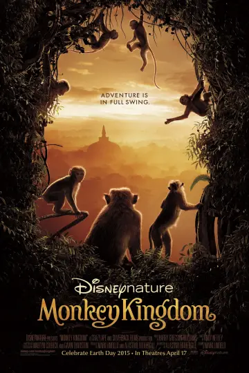 Poster to the movie "Monkey Kingdom" #1081448
