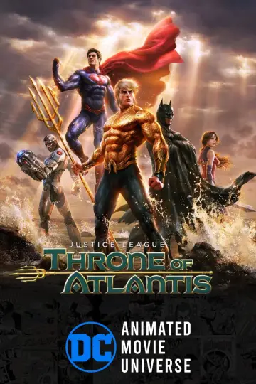 Poster to the movie "Justice League: Throne of Atlantis" #246601