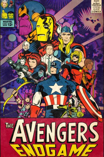 Poster to the movie "Avengers: Endgame" #1214999