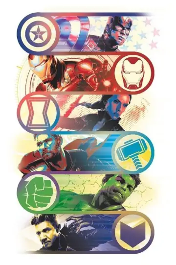 Poster to the movie "Avengers: Endgame" #164784