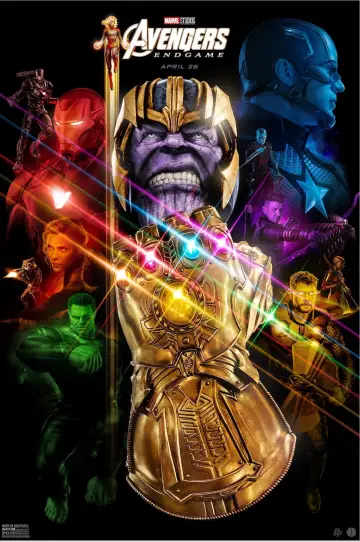 Poster to the movie "Avengers: Endgame" #6488