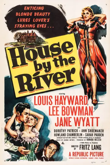 Poster to the movie "House by the River" #1079230