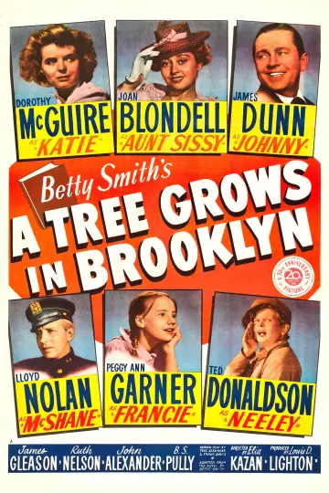 Poster to the movie "A Tree Grows in Brooklyn" #933701