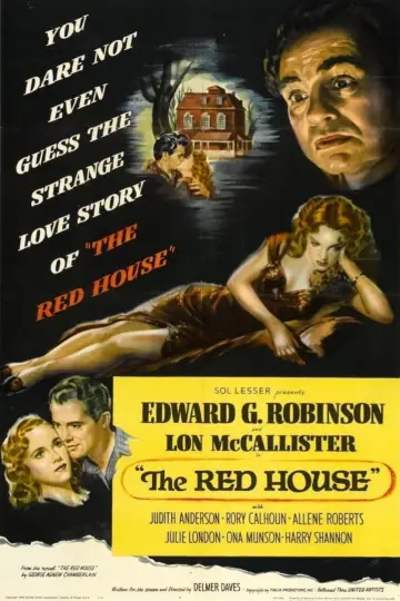 Poster to the movie "The Red House" #1867057
