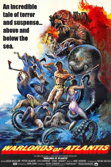 Poster to the movie "Warlords of Atlantis" #1826834