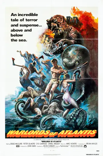 Poster to the movie "Warlords of Atlantis" #1826841