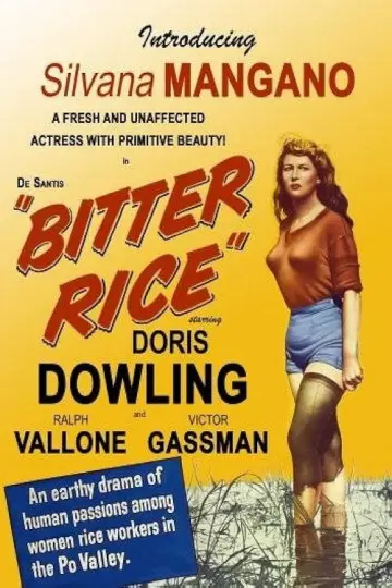 Poster to the movie "Bitter Rice" #828921