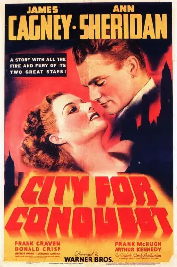 Poster to the movie "City for Conquest" #1872052