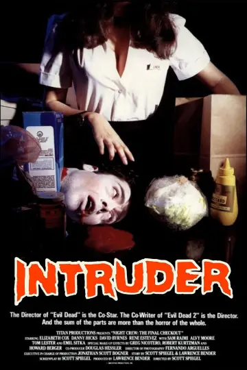 Poster to the movie "Intruder" #1056893