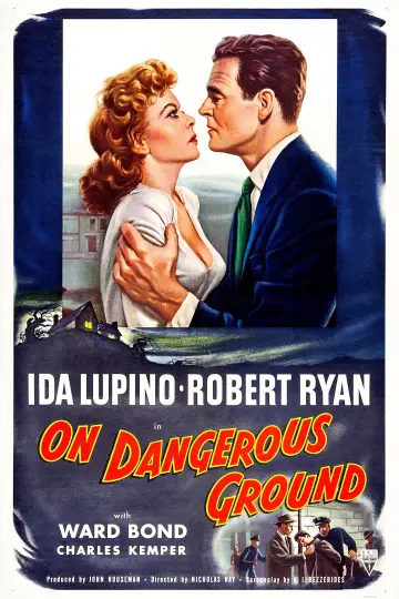 Poster to the movie "On Dangerous Ground" #1044810