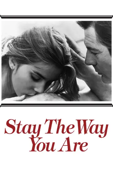 Poster to the movie "Stay as You Are" #1908262